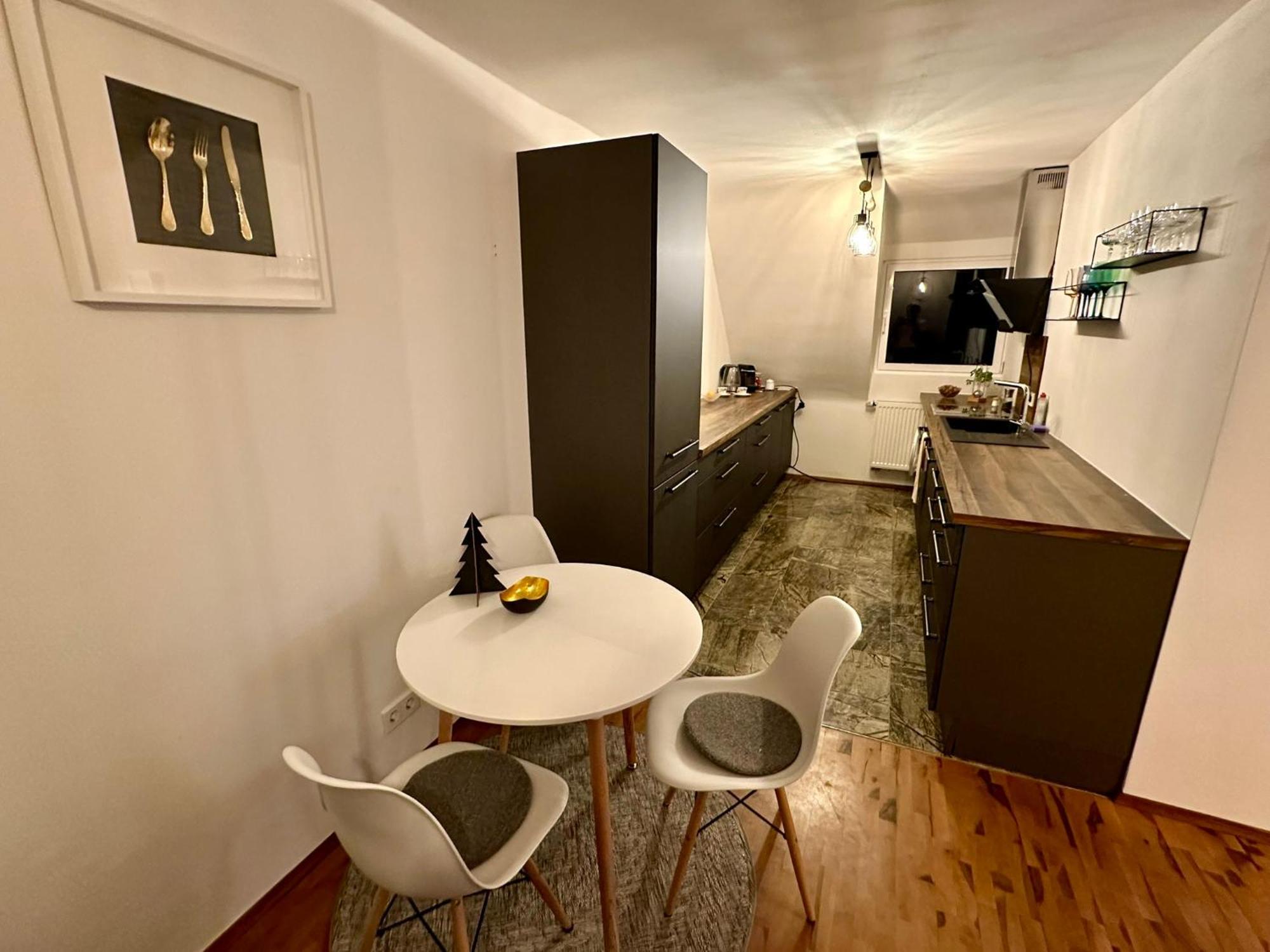 77M² - 3 Zi Modern Zentrum Kueche Dachterrasse Wlan Karlsruhe Exteriör bild